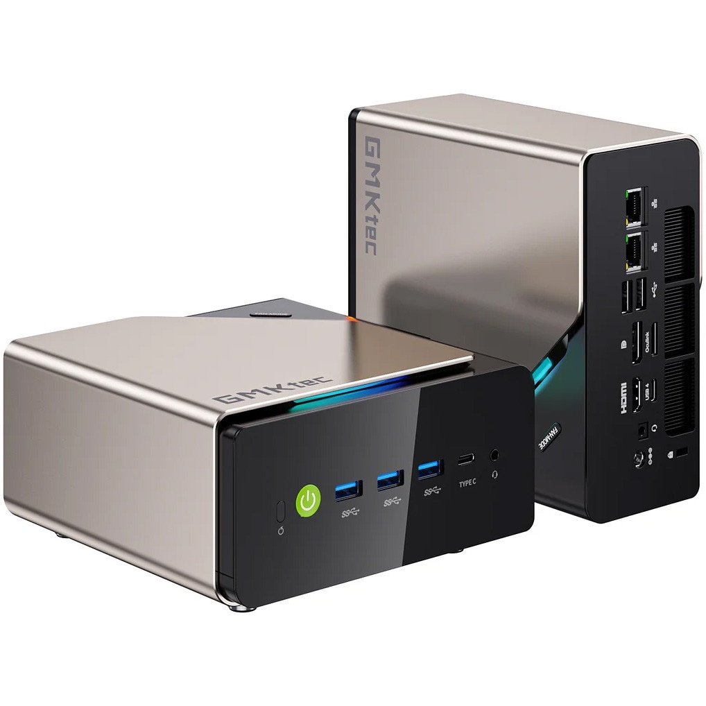 Mini PC GMKtec EVO-T1 cu procesor Intel® Core™ Ultra 9 285H pana