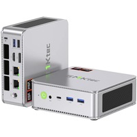 Mini PC GMKtec K8 cu procesor AMD Ryzen 7 8845HS pana la 5.1GHz, 32GB RAM, 1TB SSD, AMD Radeon 780M, Windows 11 Pro