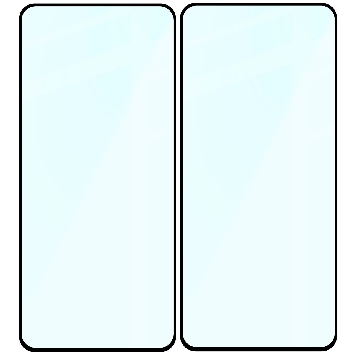 Set 2 Sticla de protectie, Bizon Glass Edge Duo Pentru Realme 14 5G / 14T 5G