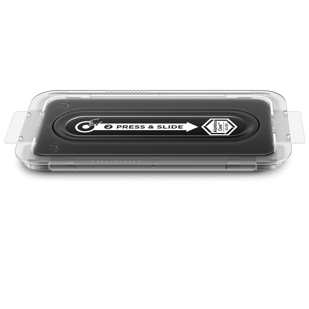 Sticla de protectie, Spigen Glas.Tr Ez Fit Pro 1-Pack (Alumina Core) Pentru Samsung Galaxy S25 Fe
