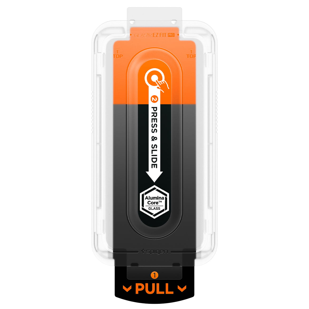 Sticla de protectie, Spigen Glas.Tr Ez Fit Pro 1-Pack (Alumina Core) Pentru Samsung Galaxy S25 Fe