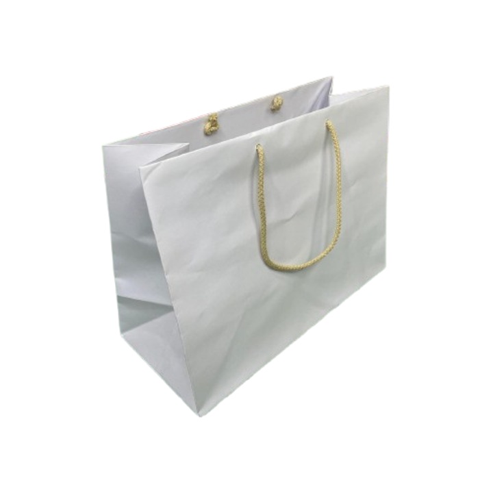 Punga cadou - Nicas - alb - 28X21X12 - tip ORH M