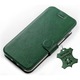Калъф, Mobiwear - Leather - L_GRS за iPhone 11 Pro Max, Зелен