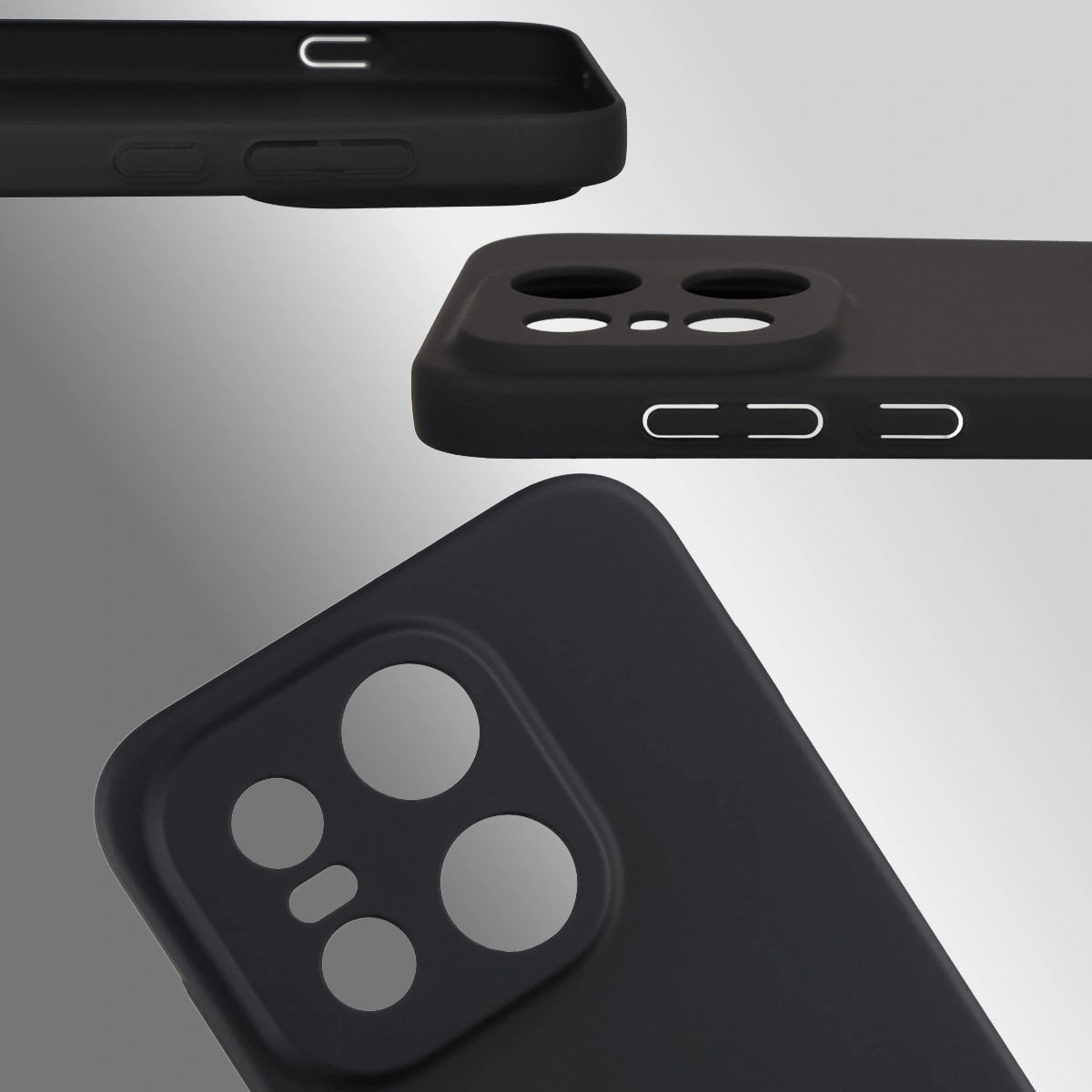 Husa, Bizon Case Lupka pentru OnePlus 15, Negru