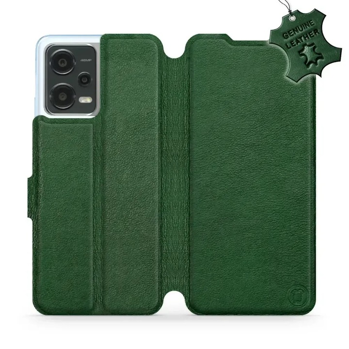 Husa, Mobiwear - Leather - L_GRS pentru Xiaomi Poco X5, Verde
