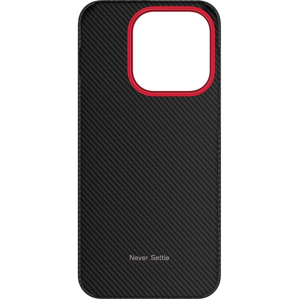 Husa, OnePlus Aramid Fiber Case pentru OnePlus 15, Negru-Rosu