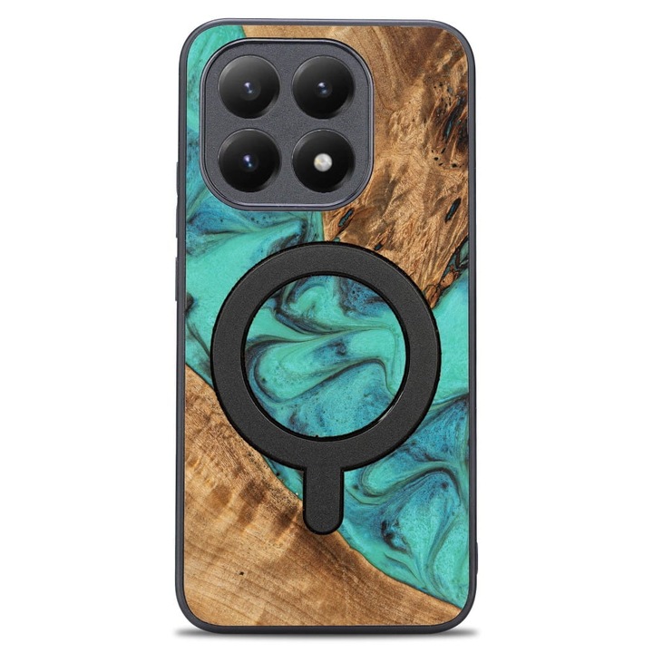 Калъф, Bewood Unique за Xiaomi 15T, Тюркоазен Magnet