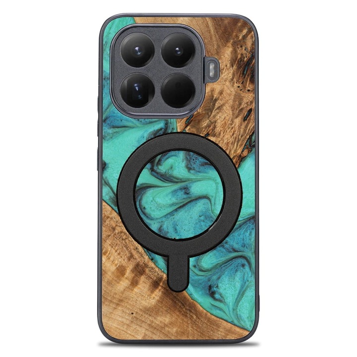 Калъф, Bewood Unique за Xiaomi 15T Pro, Тюркоазен Magnet