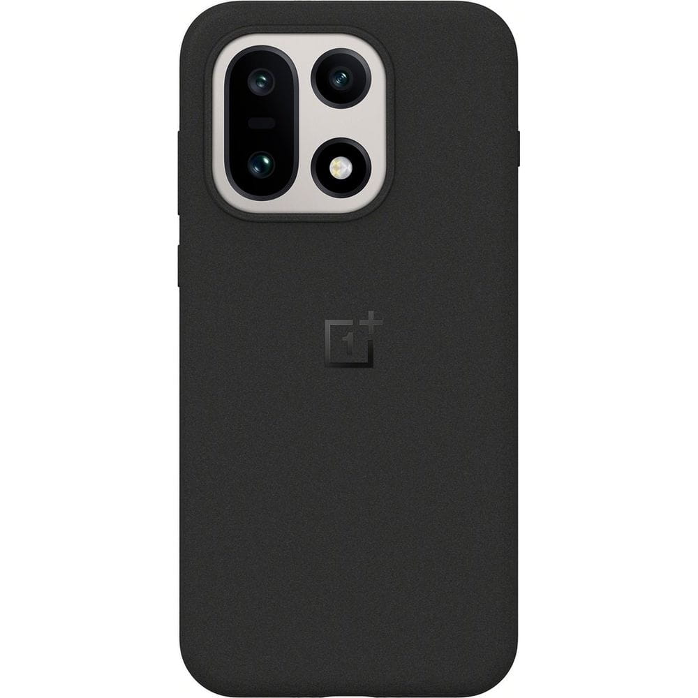 Husa, OnePlus Sandstone Magnetic Case pentru OnePlus 15, Negru