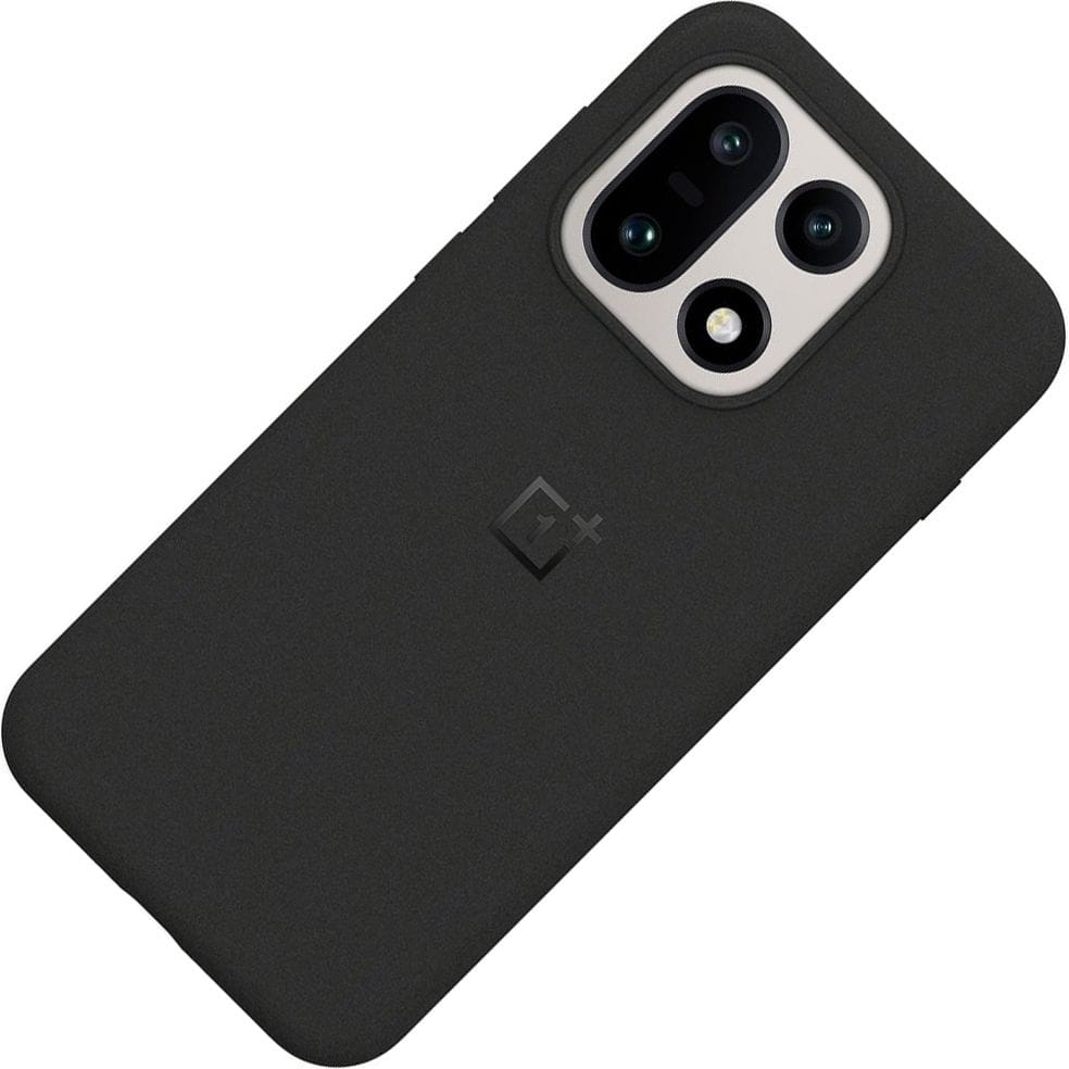 Husa, OnePlus Sandstone Magnetic Case pentru OnePlus 15, Negru