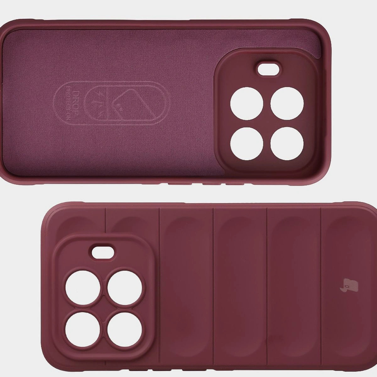 Husa, Bizon Case Tur pentru Xiaomi 15T Pro, Rosu Inchis