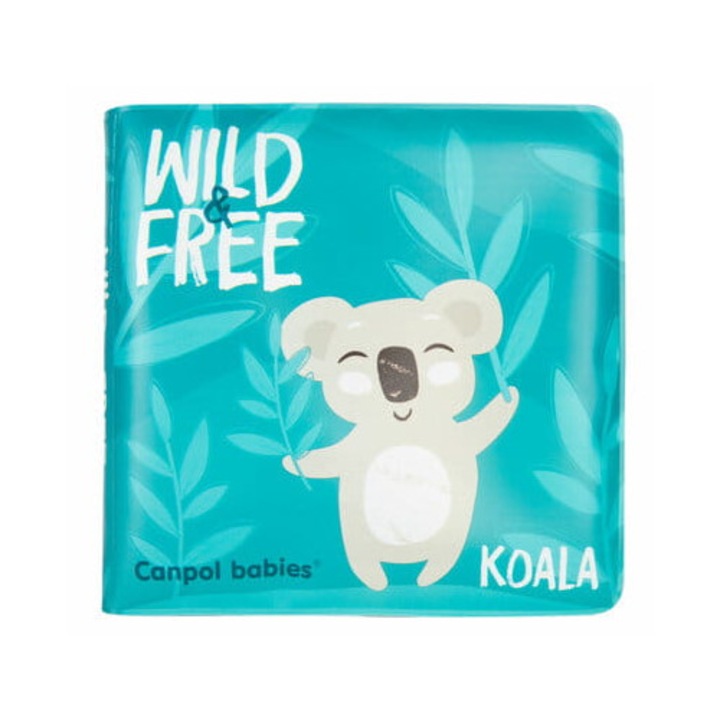 Книжка за баня със звук ZOO, Canpol Babies, 6м+, без BPA