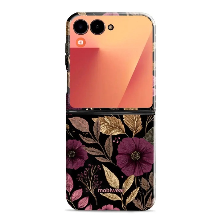 Калъф, Mobiwear - Elite Pro - E170E за Samsung Galaxy Z Flip7, Есенен Блясък