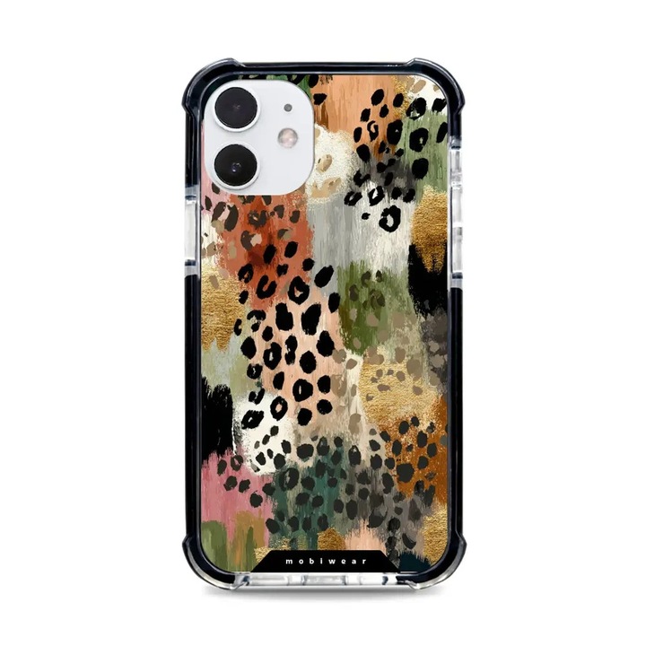 Калъф, Mobiwear - Magnet Elite Bumper - D167D за iPhone 12 Pro, Живописни Петна