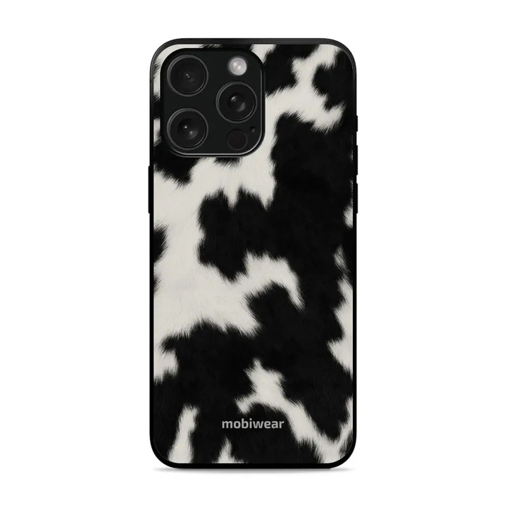 Husa, Mobiwear - Glossy Case - G165G pentru iPhone 15 Pro Max, Blana De Vaca