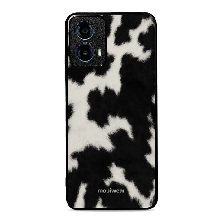 Husa, Mobiwear - Glossy Case - G165G pentru Motorola Moto G34 5G, Blana De Vaca