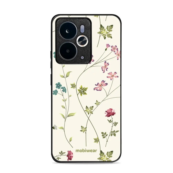 Калъф, Mobiwear - Glossy Case - G035G за Realme 14T 5G, Идилично Цвете