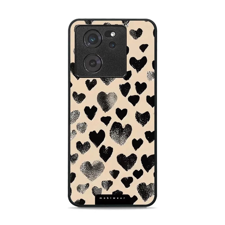 Калъф, Mobiwear - Glossy Case - GA51G за Xiaomi 13T Pro, Бежова Любов