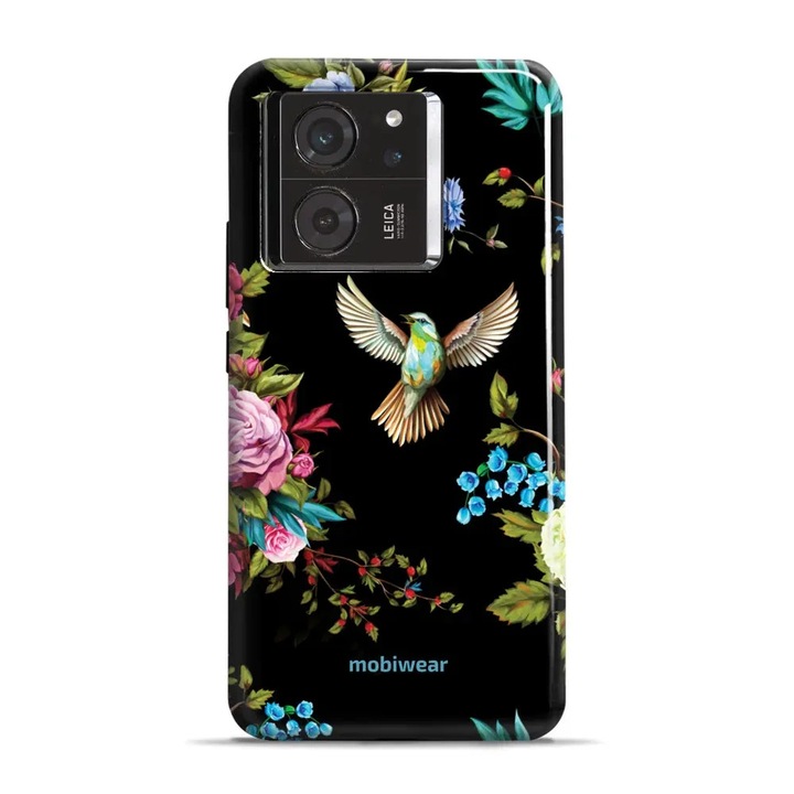 Калъф, Mobiwear - Elite Pro - ED09E за Xiaomi 13T, Нощен Колибри