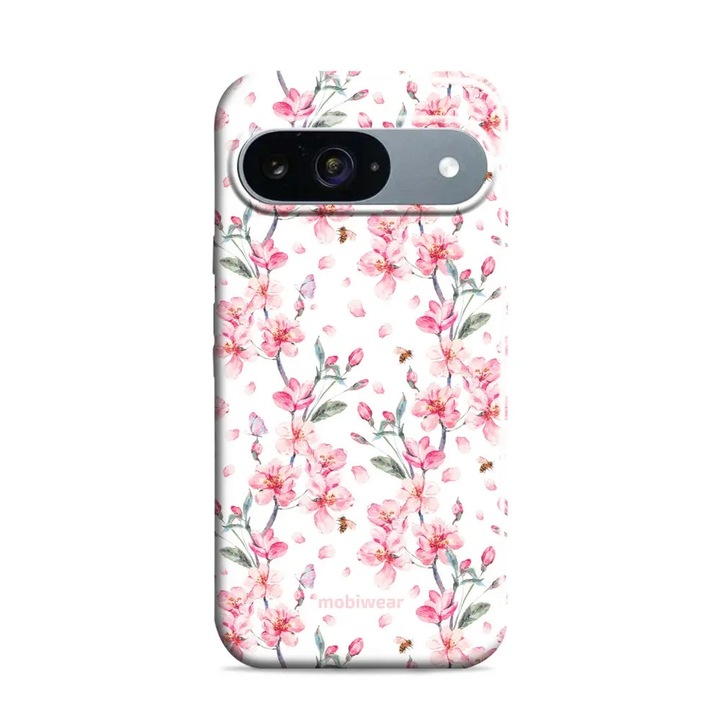 Husa, Mobiwear - Elite Pro - E124E pentru Google Pixel 9, Buchet Japonez