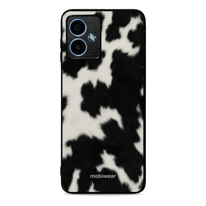 Husa, Mobiwear - Glossy Case - G165G pentru Motorola Moto G14, Blana De Vaca