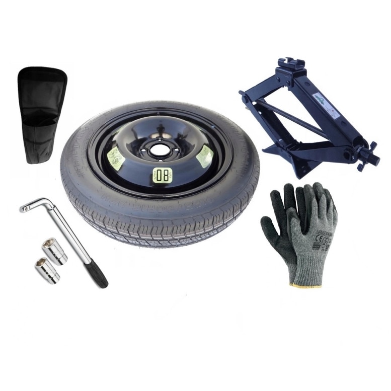 Set Roata de rezerva LADA KALINA I R17 4x98x58.6, cheie pentru roti ...