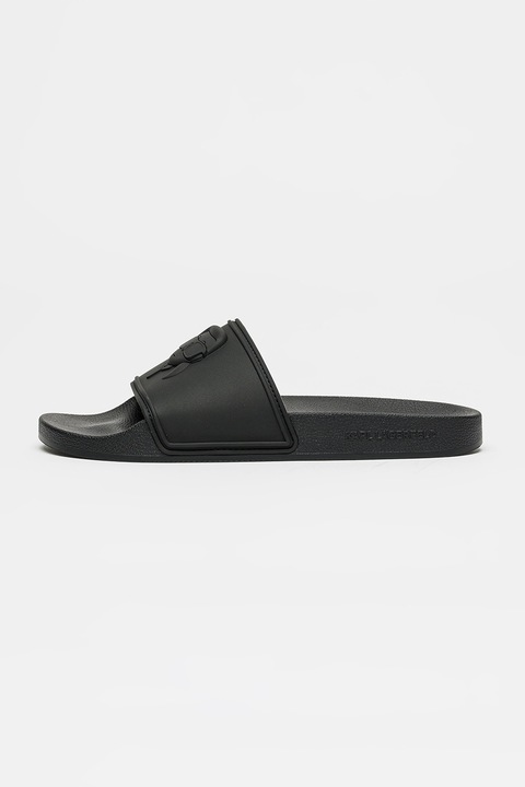 Karl Lagerfeld, Papuci cu Ikon in relief Kondo II, Negru