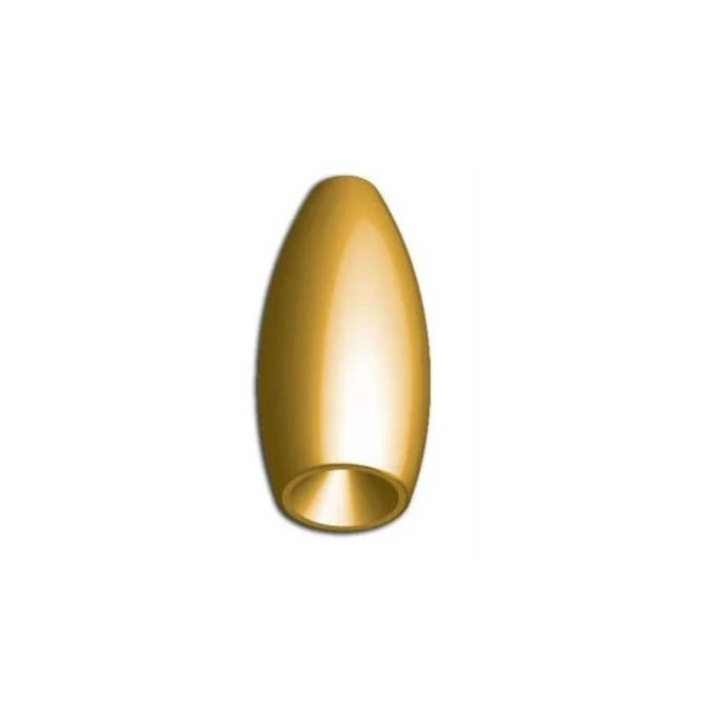 Ólom jig Lucky John Brass Bullet 7g, 5 darabos készlet, tartós, környezetbarát