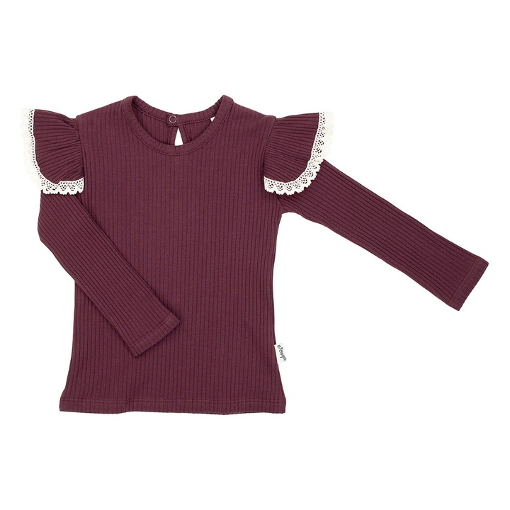 NICOL, bordó, pamut, Gesztenyebarna