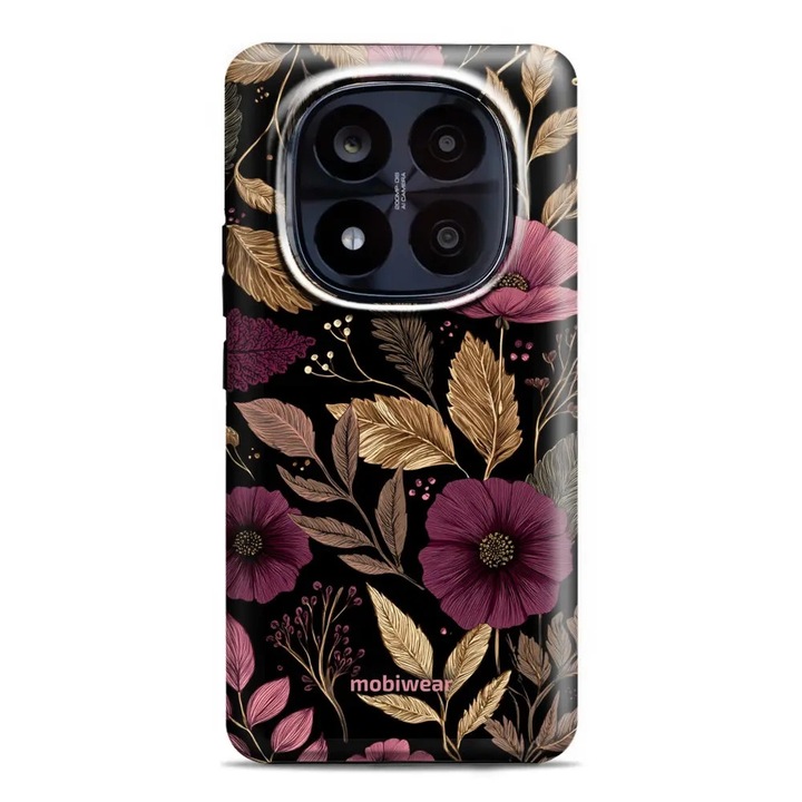 Husa, Mobiwear - Elite Pro - E170E pentru Xiaomi Redmi Note 14 Pro Plus 5G, Toamna Glam