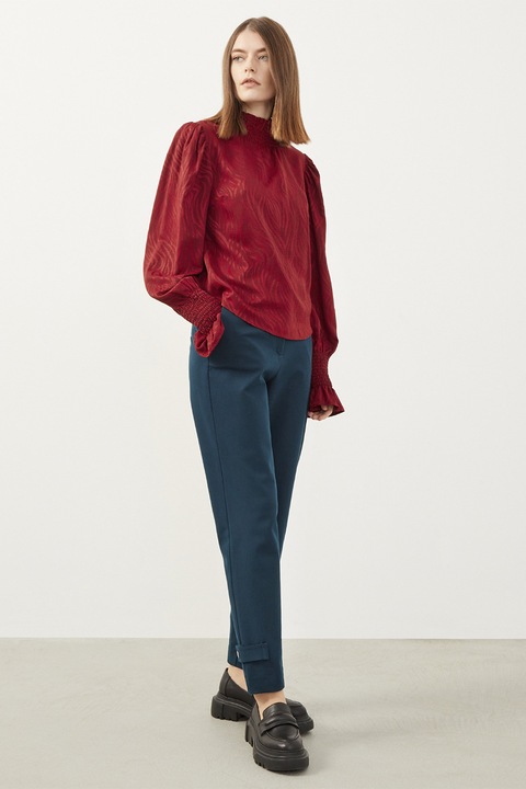 Just Like You, Pantaloni regular-fit cu buzunare laterale, Verde englez