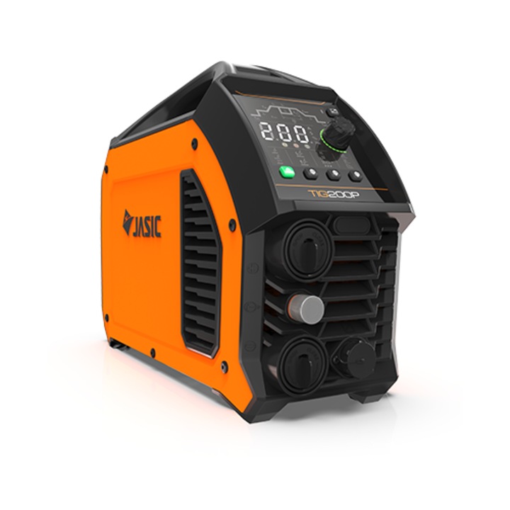 Invertor de sudura industrial Jasic EVO20 TIG 200P W2S52, TIG/MMA, 230 V, 1.6-3.2 mm, accesorii sudura TIG