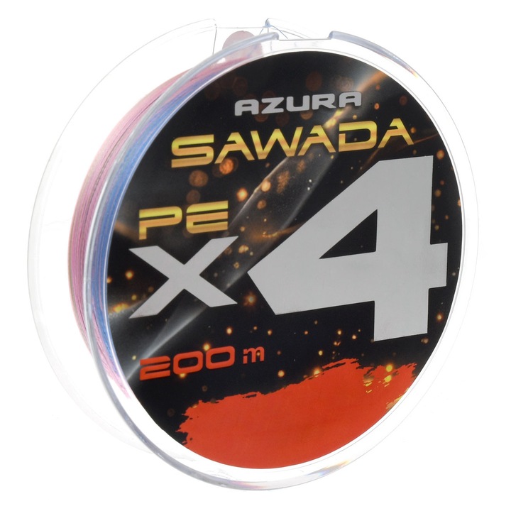 Fir Azura Sawada PE X4 #0.6 / 0.128mm / 200m