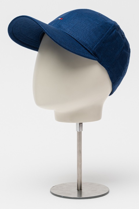 Tommy Hilfiger, Sapca din in Flag, Albastru ultramarin