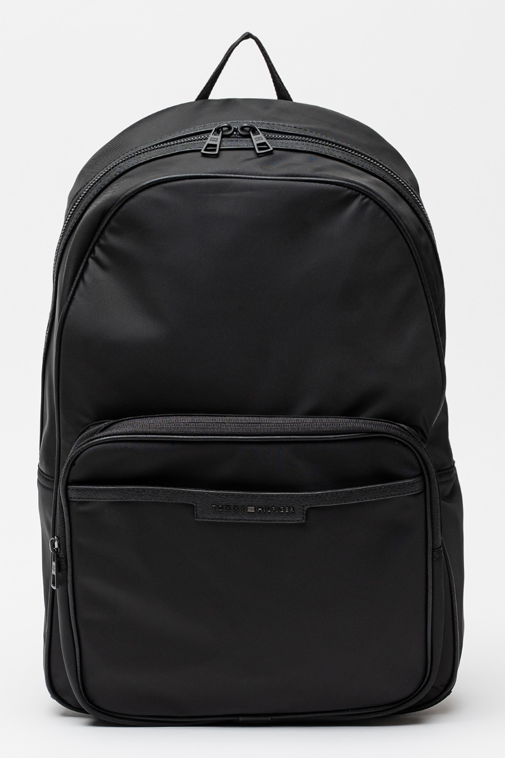 Tommy Hilfiger, Rucsac cu buzunar frontal Repreve® - 13.8 L, Negru