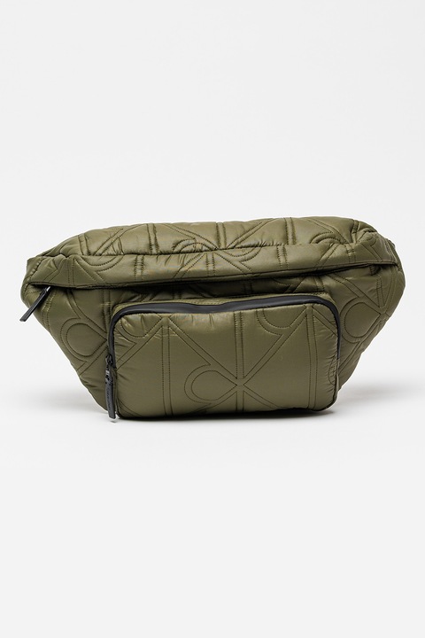 CALVIN KLEIN, Pufi övtáska, Katonai zöld