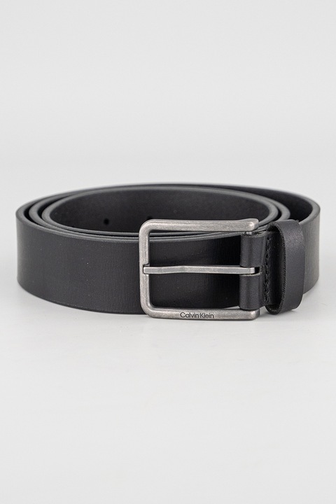 CALVIN KLEIN, Curea uni cu catarama metalica, 85