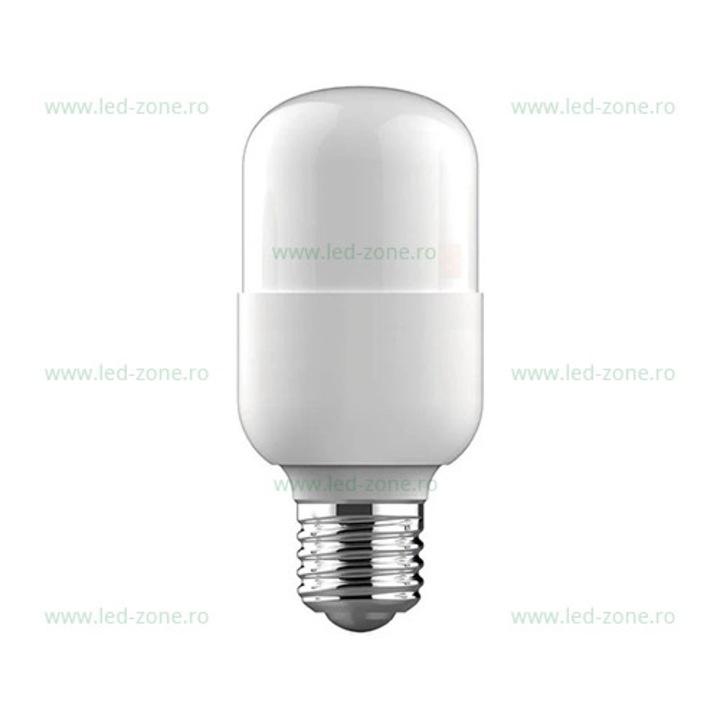 Bec LED E27 45W Dispersor Mat Plastic T130