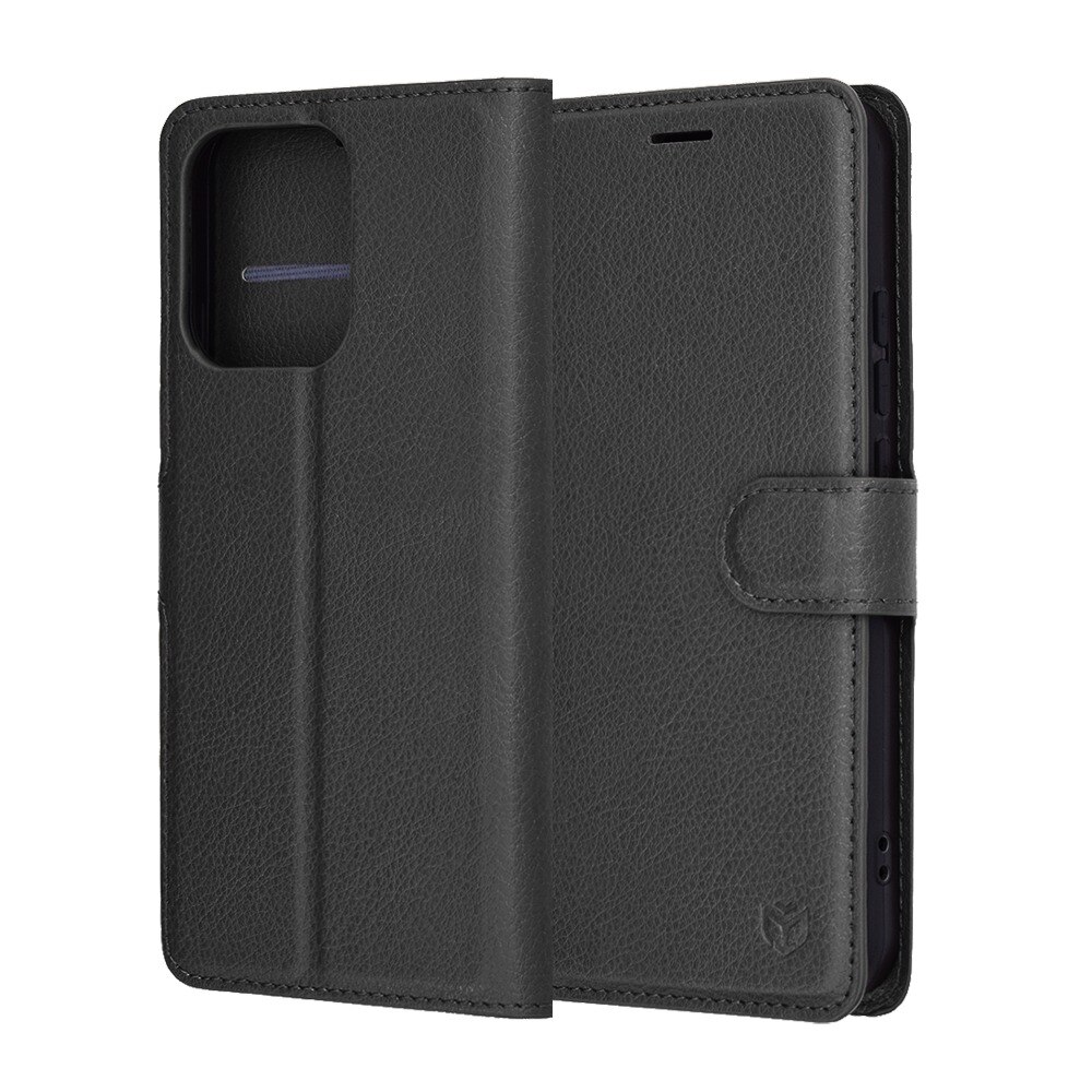 Husa pentru Oppo Reno 14 F / Reno 14 FS 5G Tip Carte, Leather Folio, Functie de Stand, Calitate Premium, Antisoc, Protectie Sporita, Negru
