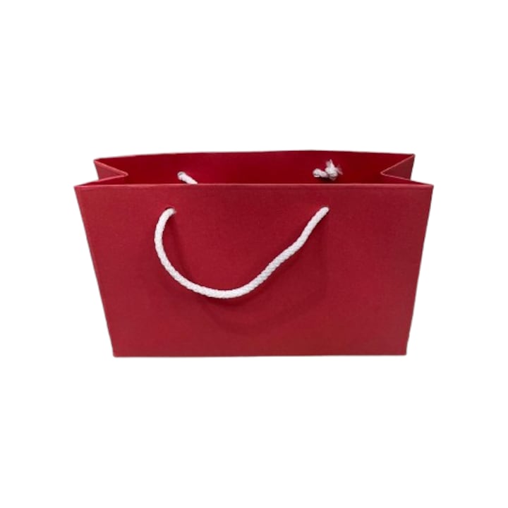 Punga cadou - Nicas - rosu - 16x10x5 - tip S1