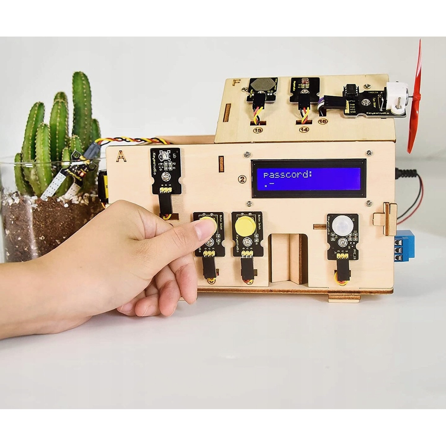 Kit Smart Home pentru Arduino, Keyestudio, 14 module, Bluetooth ...