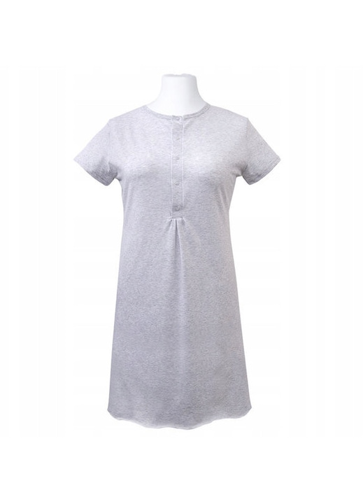 Kismama blúz, EEVI, pamut/elasztán, szürke