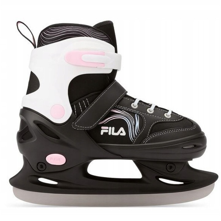 Patine hochei FIFA JUNIOR Happy Glider 30-33, reglabil, BLK/PNK/LGTBL