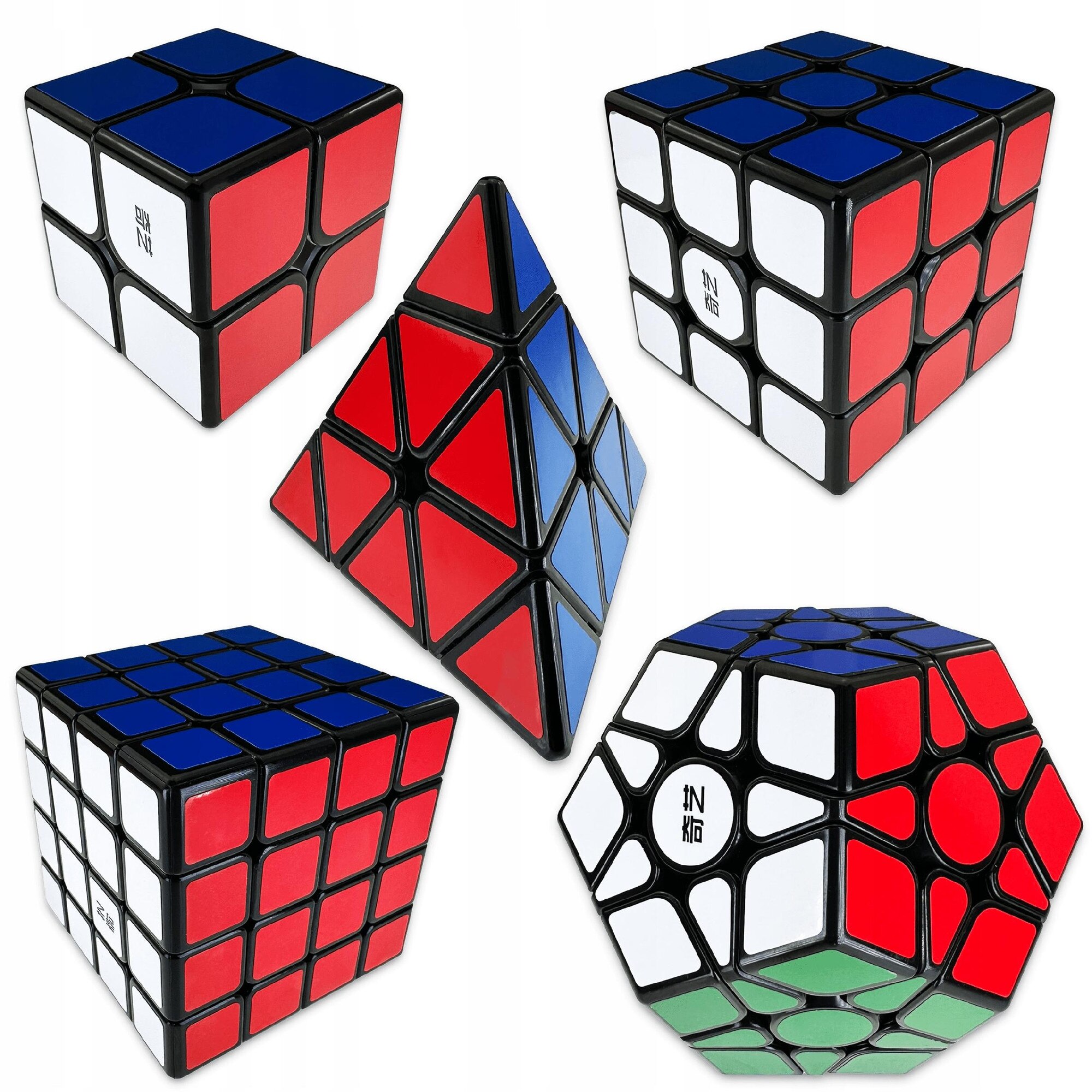 Set de cuburi logice 2x2, 3x3, 4x4, 5x5, Piramida, Megaminx, Mirror ...