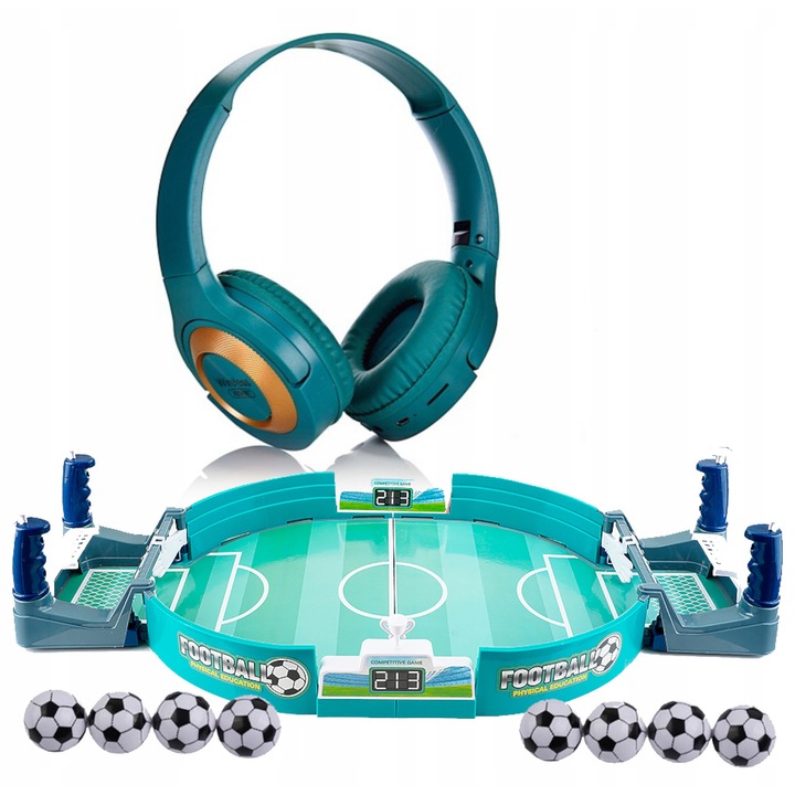 Joc de fotbal Webski, joc de masa, 55,5x28x11cm, set complet, pentru 3+ ani