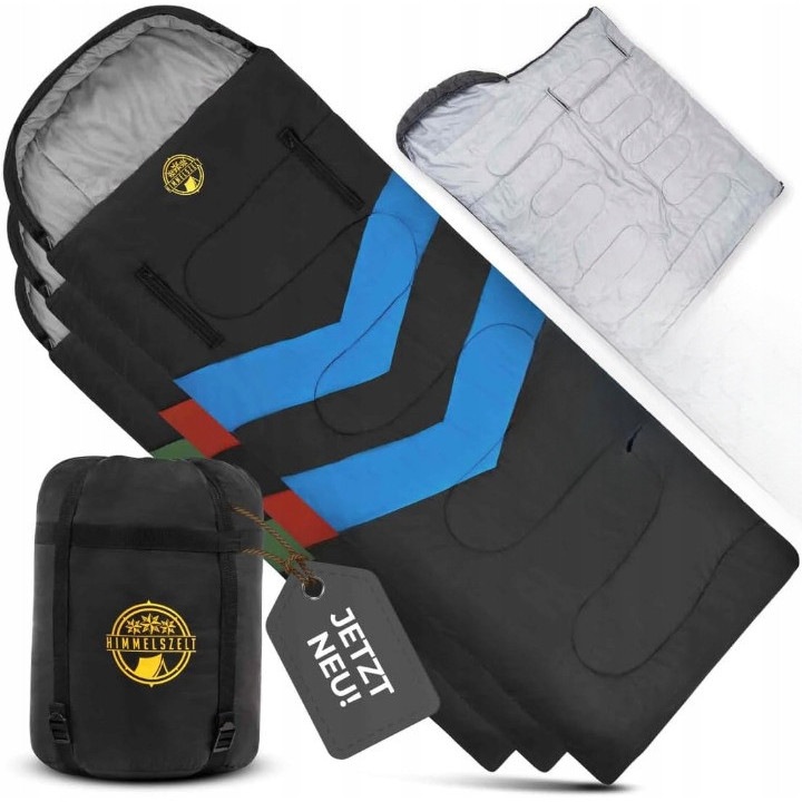 Спален чувал XXL 4 сезона, водоустойчива технология, 220x85см