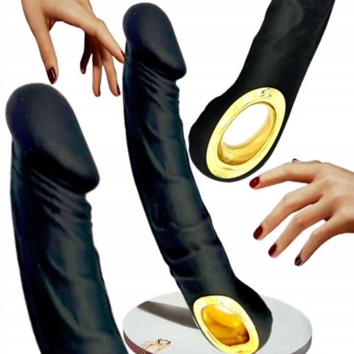 Vibrator, 10 moduri de vibratie, waterproof, 22x3,9cm