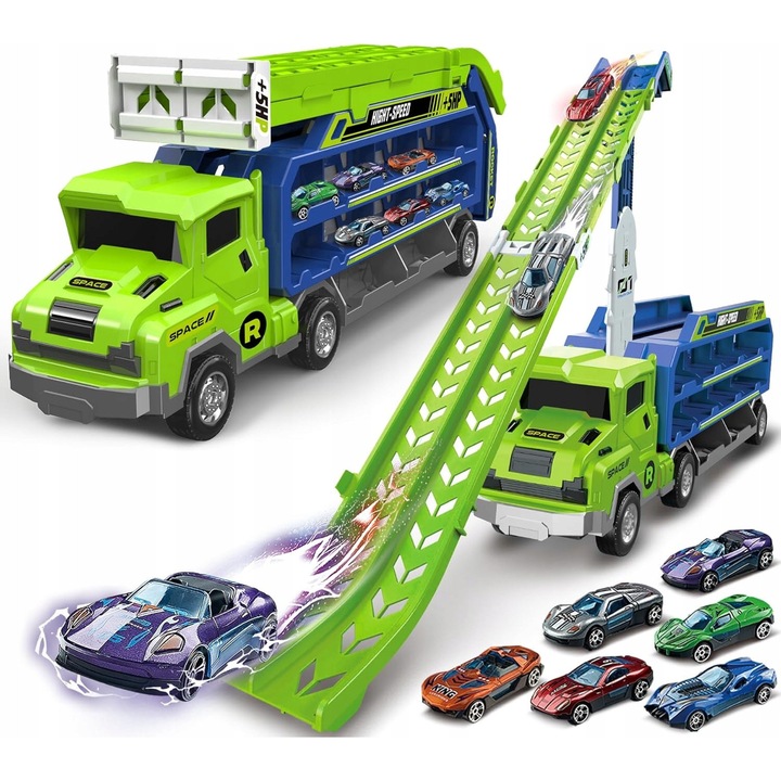 Кола Martius, комплект с 6 автомобила, ремарке с писта