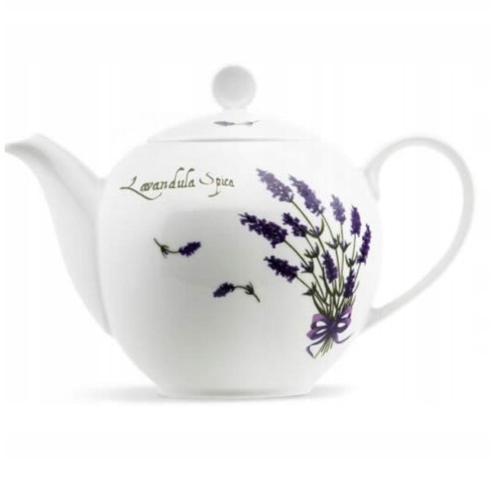 Porcelán Teáskanna Venus, Lubiana, 1,3 l, 25x17cm, Levendula