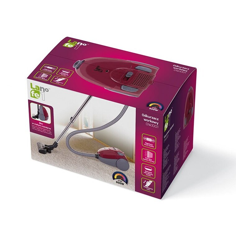 Cu sac LAFE OWJ001 1 L 800 W Rosu